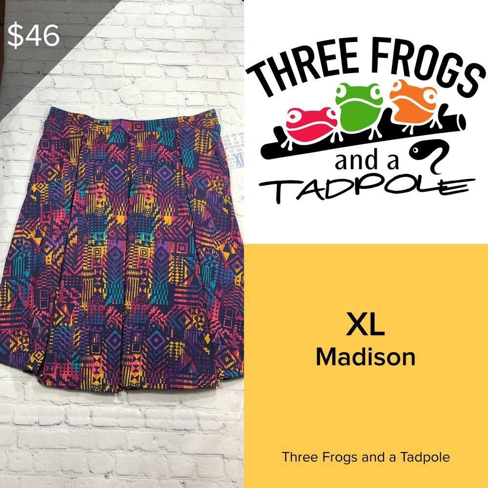 Lularoe Madison Skirt XL